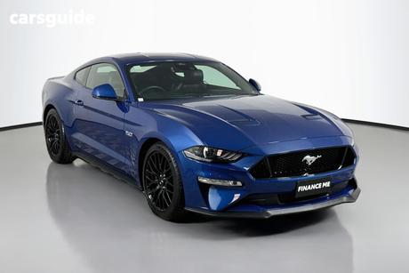 Blue 2023 Ford Mustang Fastback Gt 5.0 V8