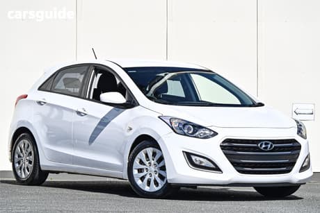 White 2016 Hyundai I30 Hatchback Active