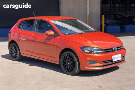 Orange 2021 Volkswagen Polo Hatchback 70Tsi Trendline