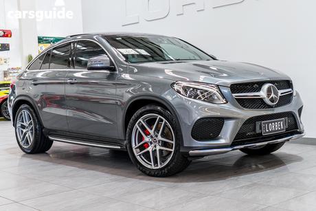 Grey 2019 Mercedes-Benz GLE350D Coupe 292
