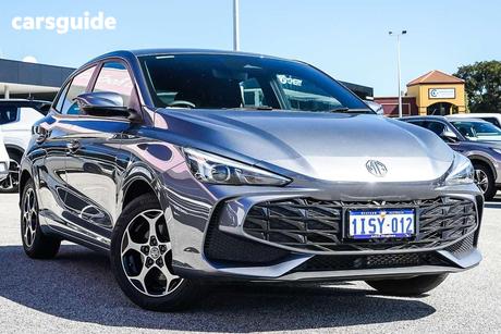 Grey 2025 MG MG3 Hatchback Excite Hybrid+