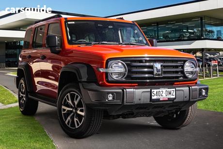 Orange 2023 GWM Tank 300 Wagon Ultra Petrol