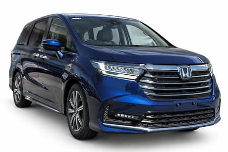 Blue 2021 Honda Odyssey Wagon Vil7