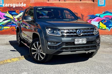 Grey 2018 Volkswagen Amarok Dual Cab Utility V6 Tdi 580 Ultimate