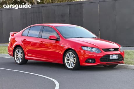 Red 2013 Ford Falcon Sedan Xr6 (Lpi)