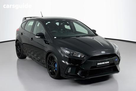 Black 2017 Ford Focus Hatchback Rs