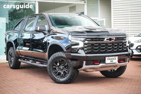 Grey 2024 Chevrolet Silverado Crew Cab Pickup 1500 Zr2