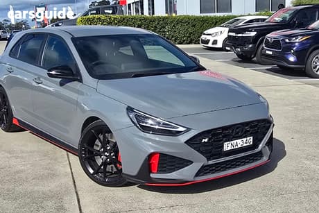 Grey 2024 Hyundai I30 Hatchback N