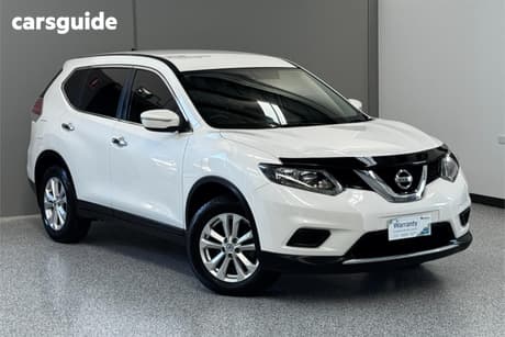 White 2014 Nissan X-Trail Wagon St (Fwd)