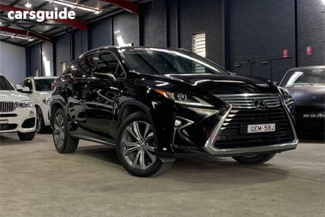 Black 2016 Lexus RX200T Wagon Luxury