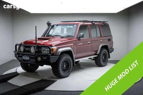 Red 2020 Toyota Landcruiser Wagon Gxl