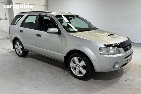 Silver 2007 Ford Territory Wagon Ghia Turbo (4X4)