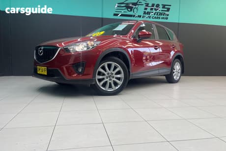 Red 2014 Mazda CX-5 Wagon Akera (4X4)