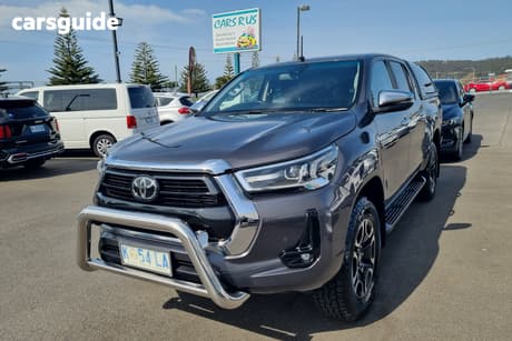 Grey 2020 Toyota Hilux Double Cab Pick Up Sr5 (4X4)