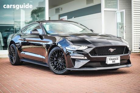 Black 2018 Ford Mustang Coupe Fastback Gt 5.0 V8