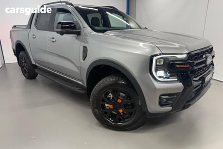 Silver 2026 Ford Ranger Double Cab Pick Up Wildtrak 3.0 (4X4)
