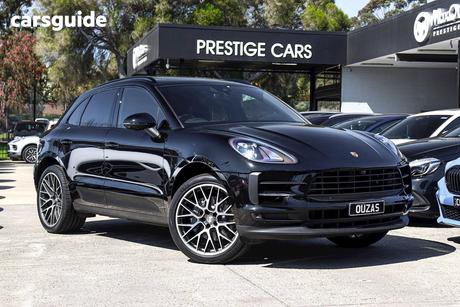 Black 2019 Porsche Macan Wagon S