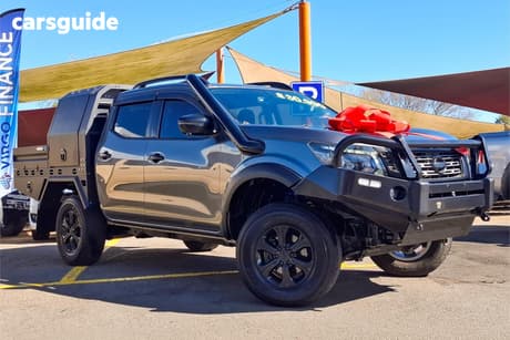 Grey 2018 Nissan Navara Dual Cab Utility St-X (4X4)