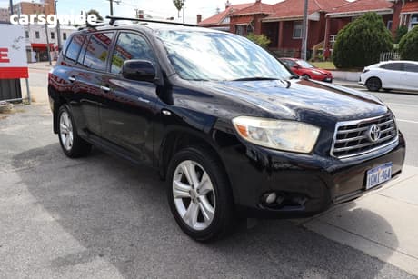 Black 2009 Toyota Kluger Wagon Grande (4X4)