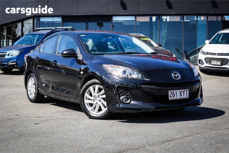 Black 2011 Mazda 3 Sedan Maxx Sport