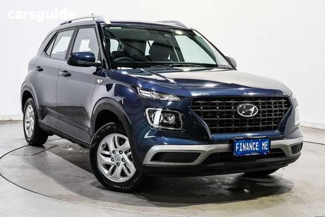 Blue 2026 Hyundai Venue Wagon