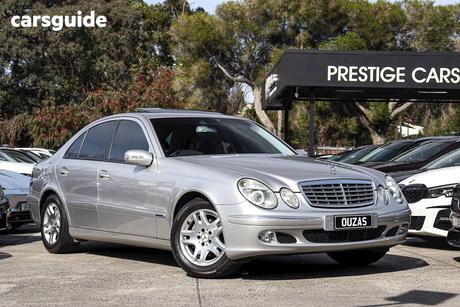 Silver 2003 Mercedes-Benz E320 Sedan Elegance