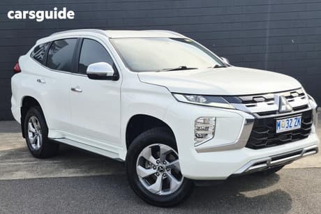 White 2024 Mitsubishi Pajero Sport Wagon Glx (4Wd) 5 Seat