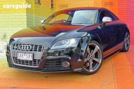 Black 2008 Audi TT Coupe 8J 4WD