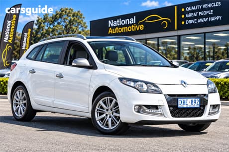 White 2013 Renault Megane Hatchback Gt-Line