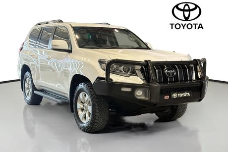 White 2023 Toyota Landcruiser Prado Wagon Gxl