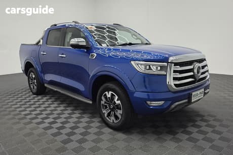 Blue 2021 GWM UTE Dual Cab Utility Cannon-X (4X4)