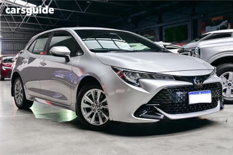 Silver 2024 Toyota Corolla Hatchback Ascent Sport