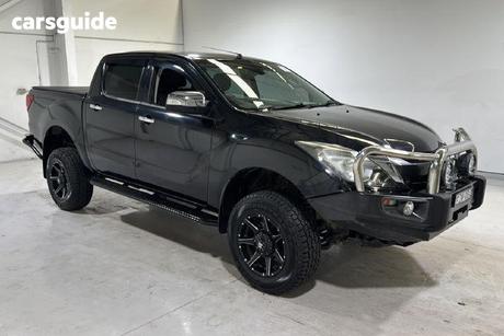 Black 2016 Mazda BT-50 Dual Cab Utility Gt (4X4)