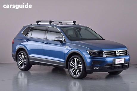 Blue 2019 Volkswagen Tiguan Wagon Allspace 162 Tsi Highline