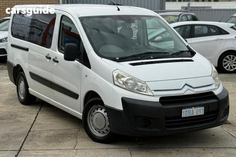 White 2009 Citroen Dispatch Van Lwb
