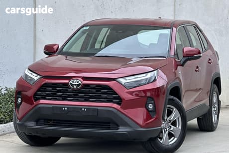 Red 2025 Toyota RAV4 Wagon Gx (2Wd) Hybrid