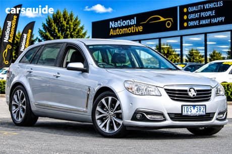 Silver 2014 Holden Calais Sportswagon