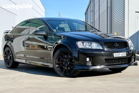 Black 2007 Holden Commodore Sedan Ss-V