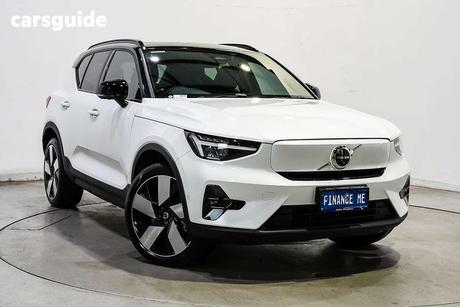 White 2023 Volvo XC40 Wagon Recharge Twin Pure Electric