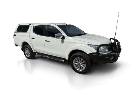 White 2015 Mitsubishi Triton Dual Cab Utility Gls (4X4)