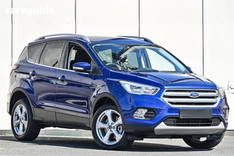 Blue 2017 Ford Escape Wagon Trend (Awd)