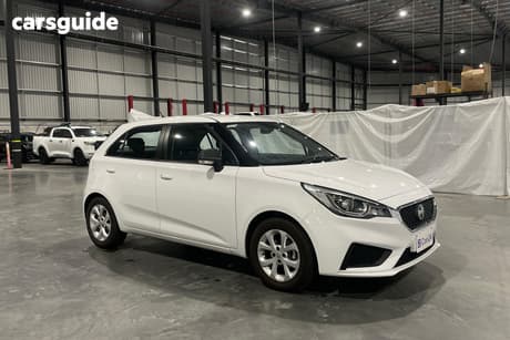 White 2022 MG MG3 Hatchback Core