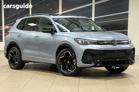 Silver 2026 Volkswagen Tiguan Wagon 195Tsi R-Line