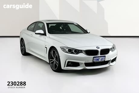 White 2016 BMW 420I Coupe Luxury Line