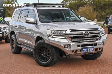 Silver 2016 Toyota Landcruiser Wagon Vx (4X4)