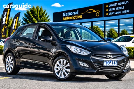 Black 2012 Hyundai I30 Hatchback Active