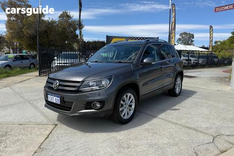 Grey 2016 Volkswagen Tiguan Wagon 132 Tsi (4X4)