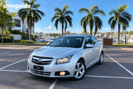 Silver 2010 Holden Cruze Sedan Cdx