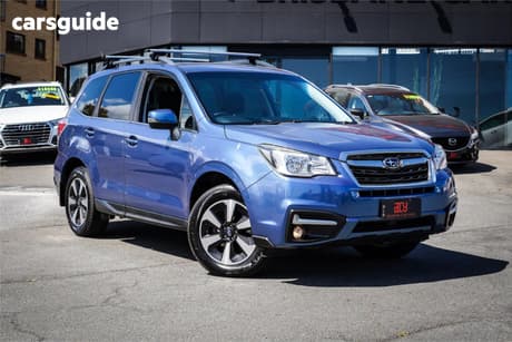 Blue 2017 Subaru Forester Wagon 2.5I-L