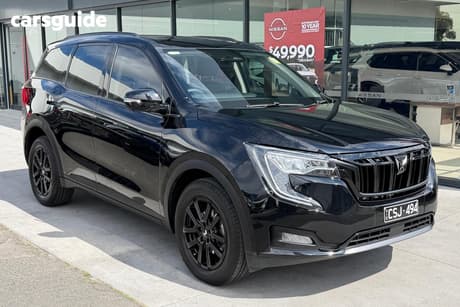 Black 2024 Mahindra XUV700 Wagon Black Edition